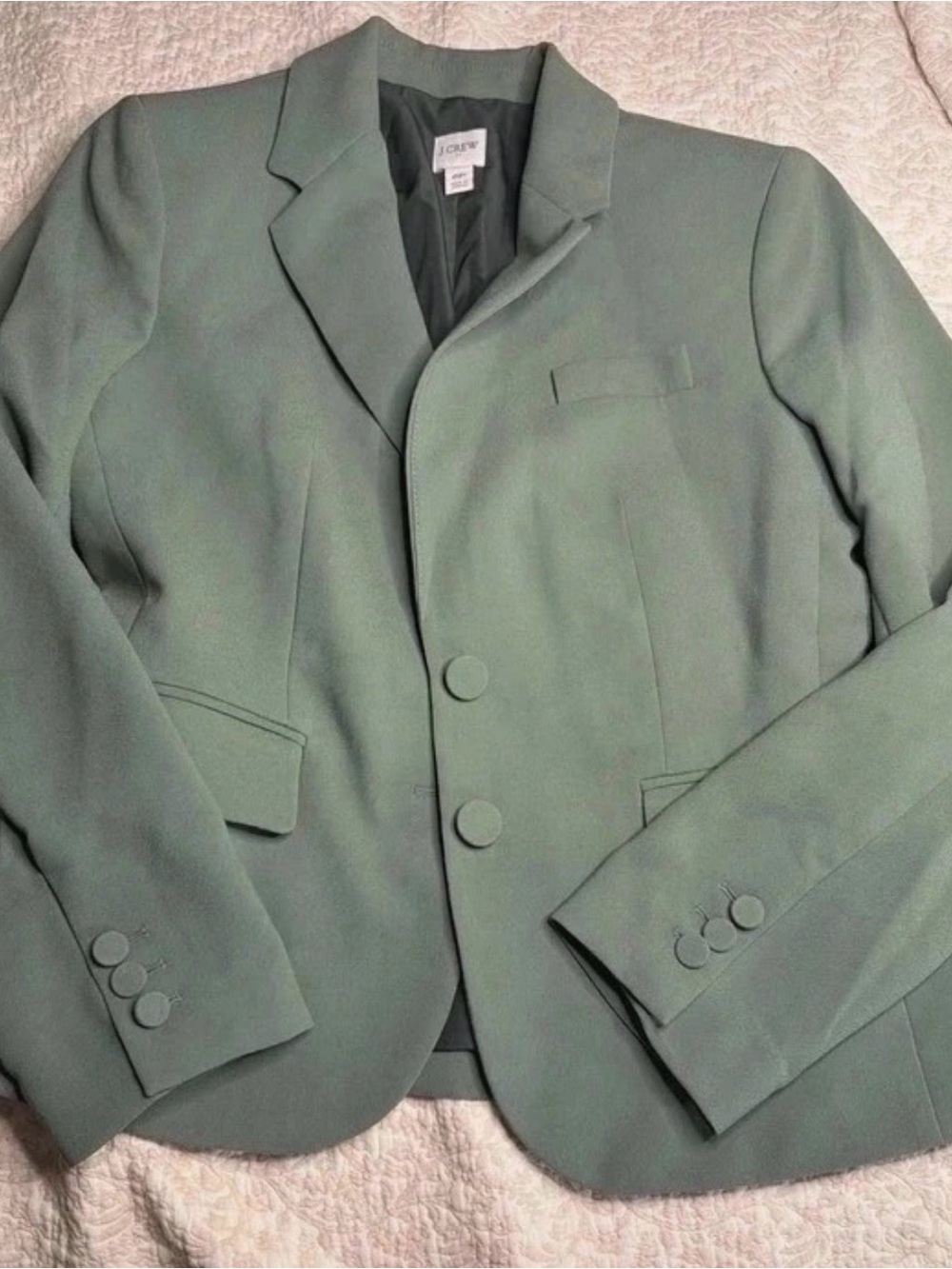 J. Crew Mint Green Pea Coat